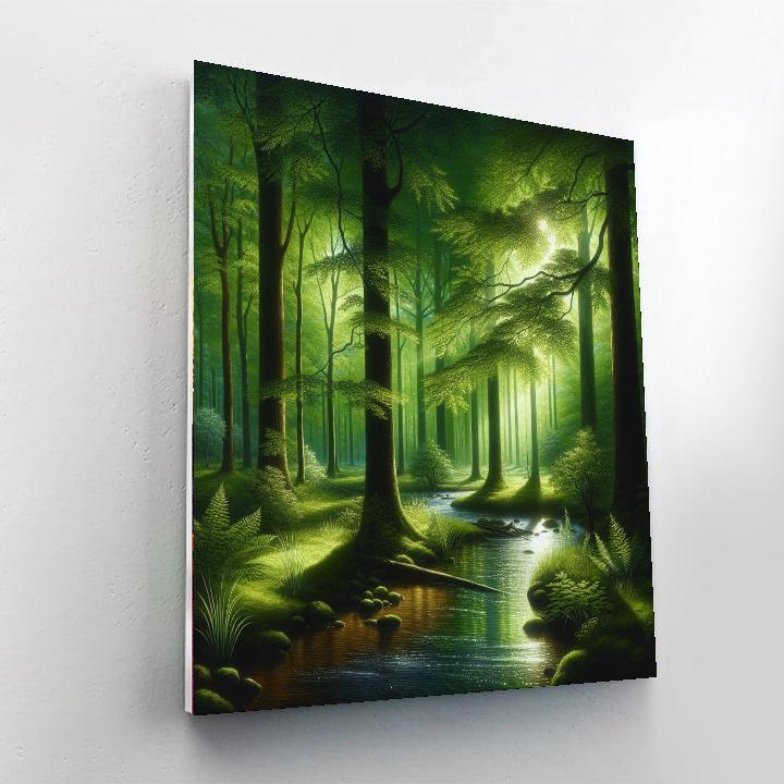 Forest Whisperer Hideaway Painting By Numbers Kit