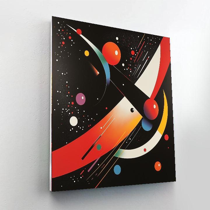 Kazimir Malevich Inspired Infinite Dimensions  Paint By Numbers