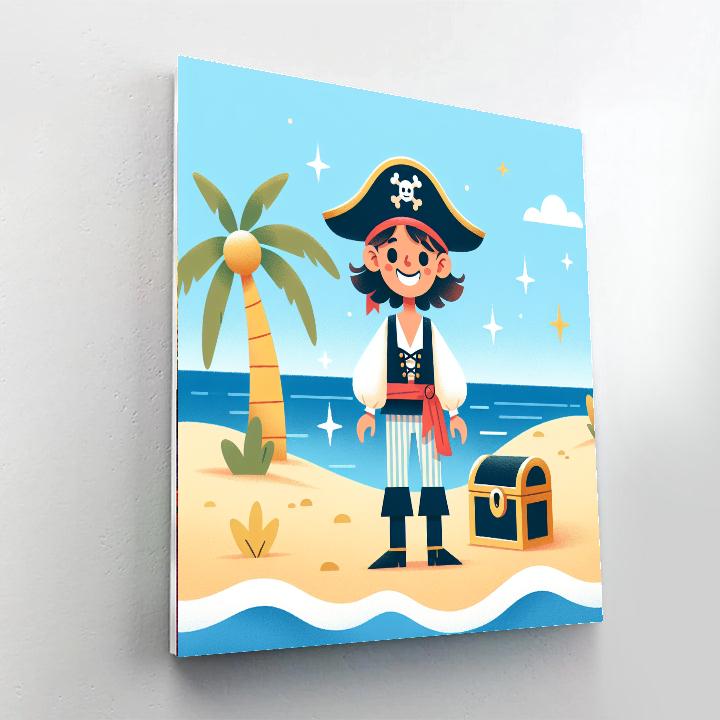 Pirate's Caribbean Adventure Numbered Painting Kits