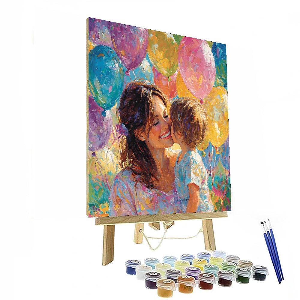 Kisses From The Heart DIY Paint By Numbers