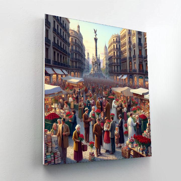 Día De Sant Jordi - Spain Paint By Number