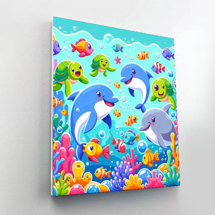 Treasures Of The Ocean Paint By Number
