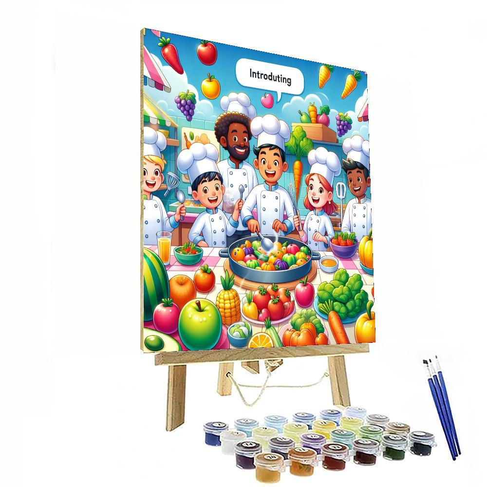 Cooking Creations Number Painting