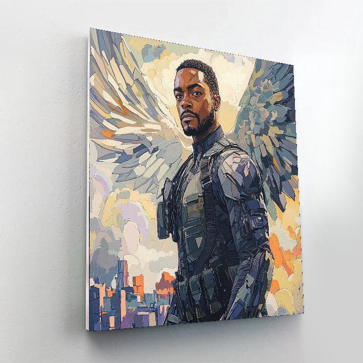 Anthony Mackie: The Soaring Spirit Of Falcon Numbered Painting Kits