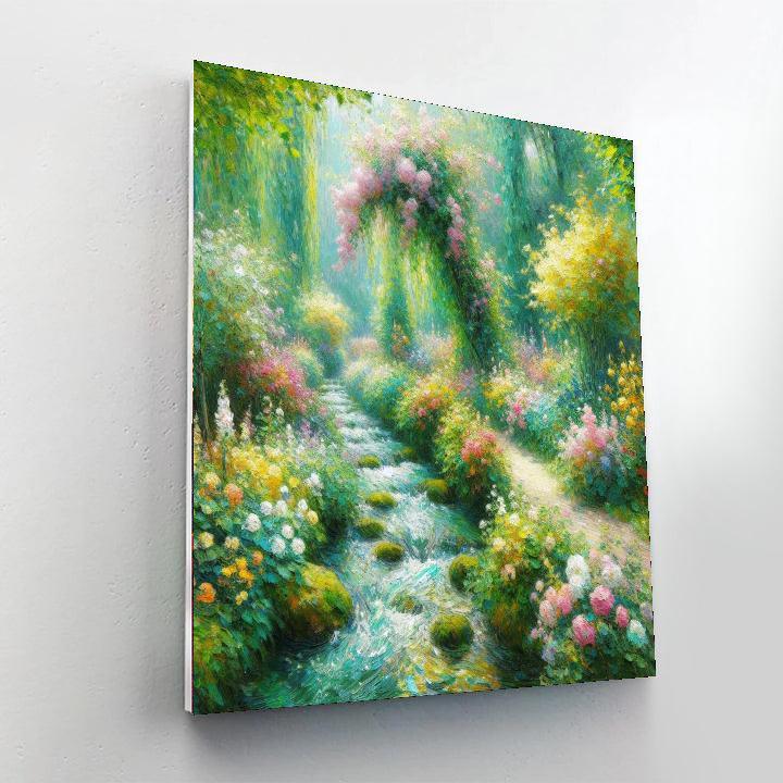 Dreamy Garden Escape Painting By Numbers Kit