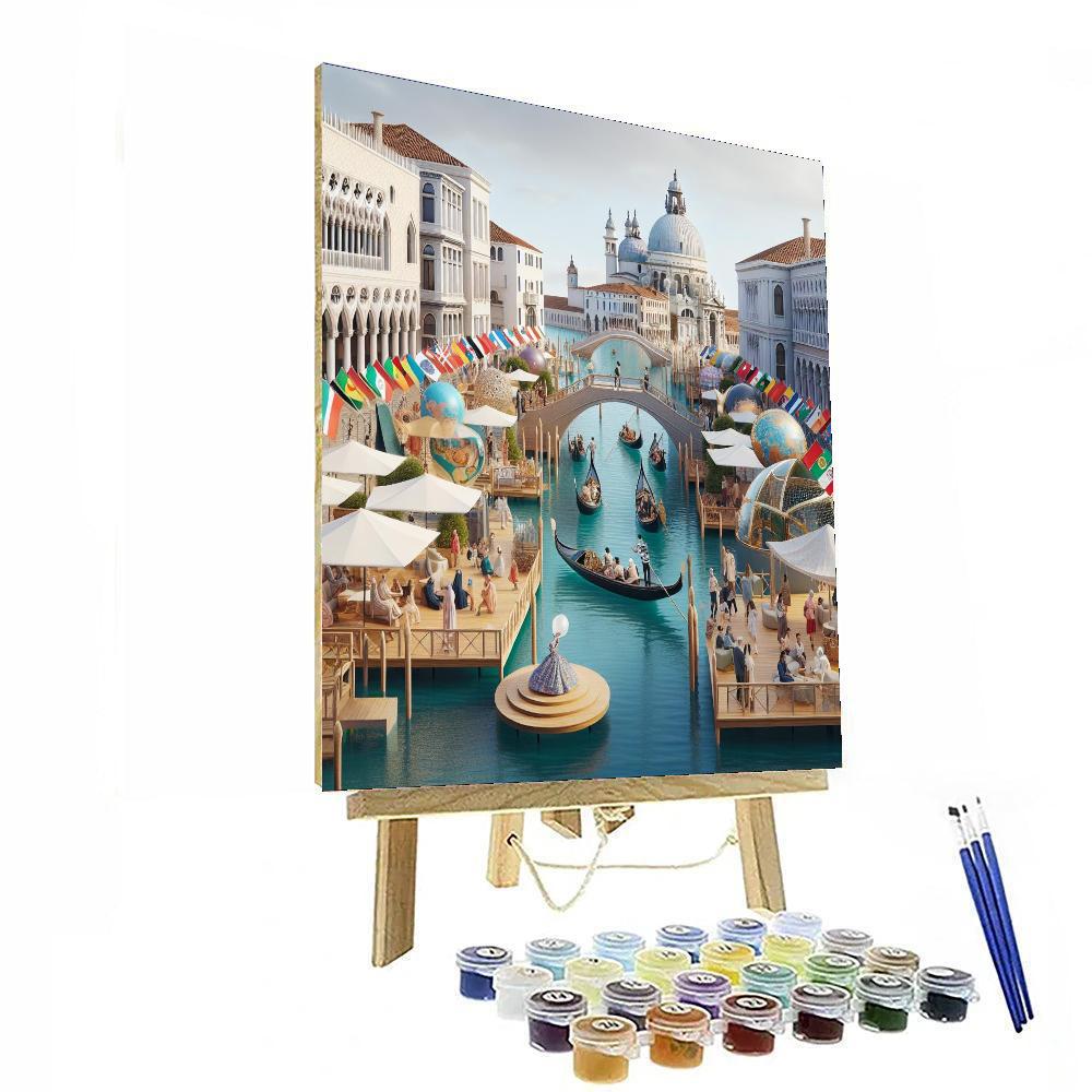 The Venice Biennale - Italy Painting By Numbers Kit