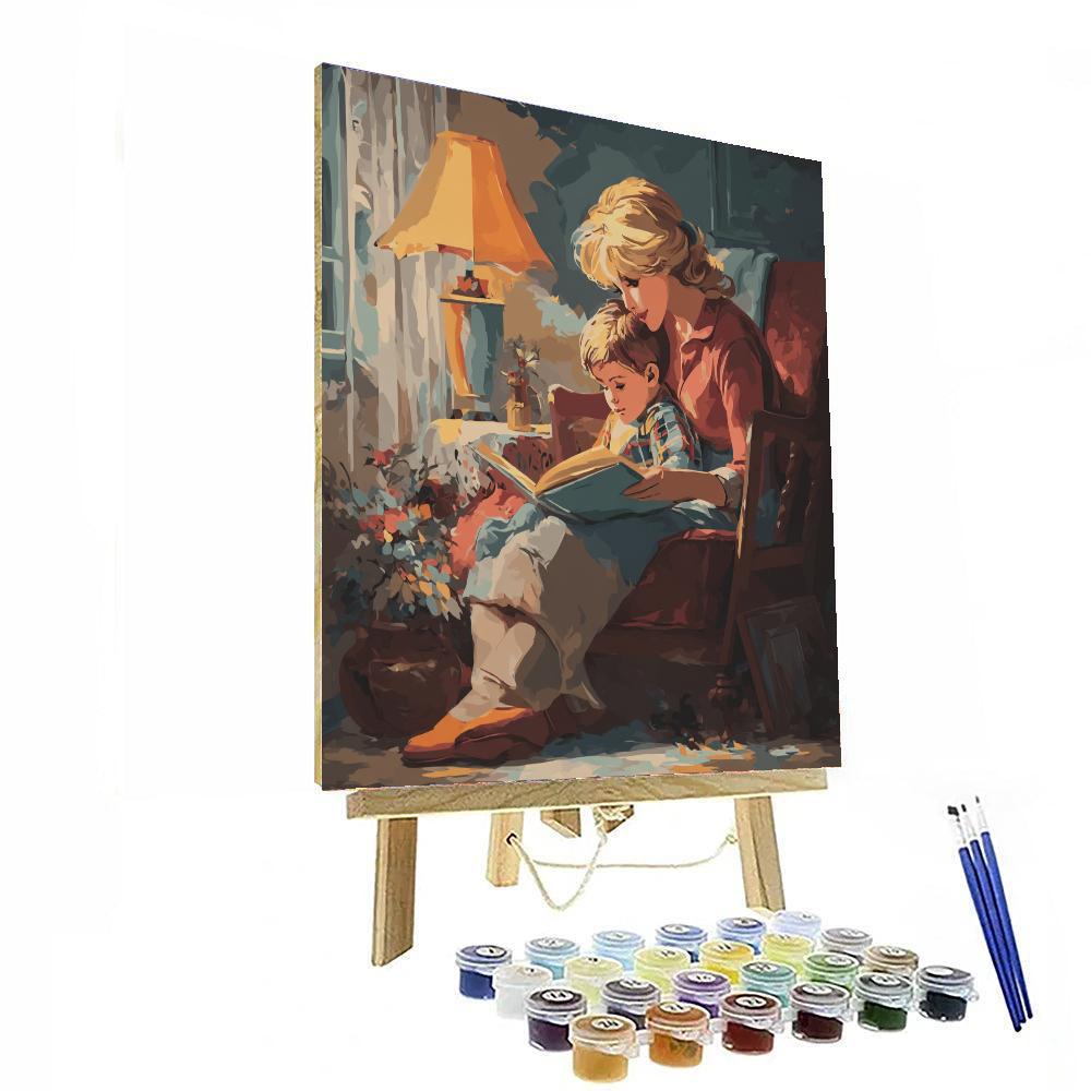 Bedtime Tales With Mom DIY Paint By Numbers