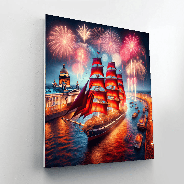 White Nights Festival - Saint Petersburg, Russia Painting Number Kit