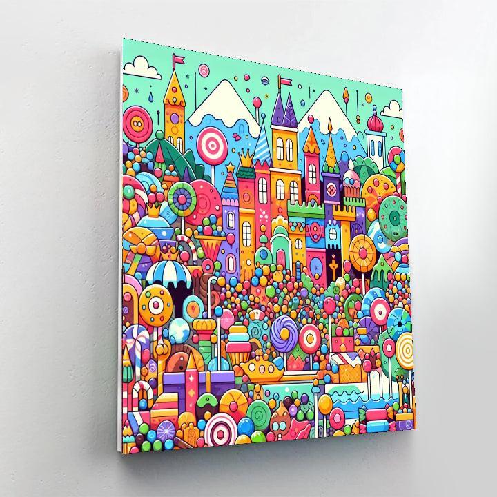 Candy Kingdom Number Painting