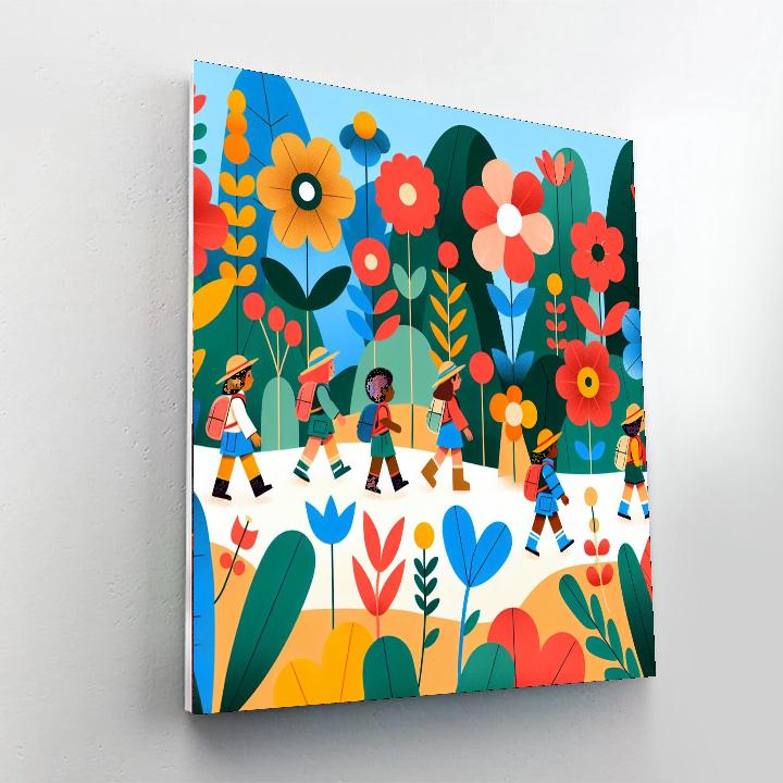 Tiny Explorers Paint By Color