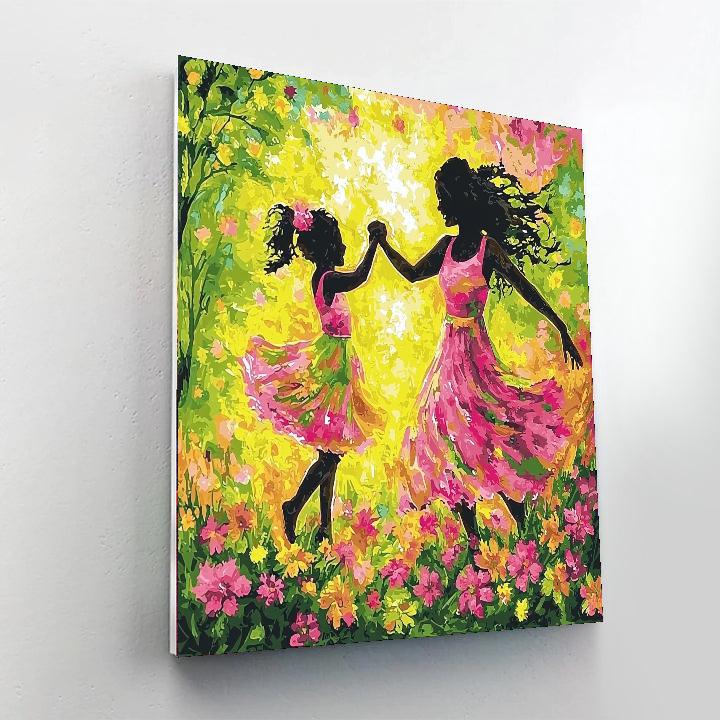 Mothers And Daughters In Harmony DIY Paint By Numbers