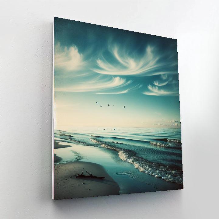Seaside Tranquil Moment Paint By Numbers Art