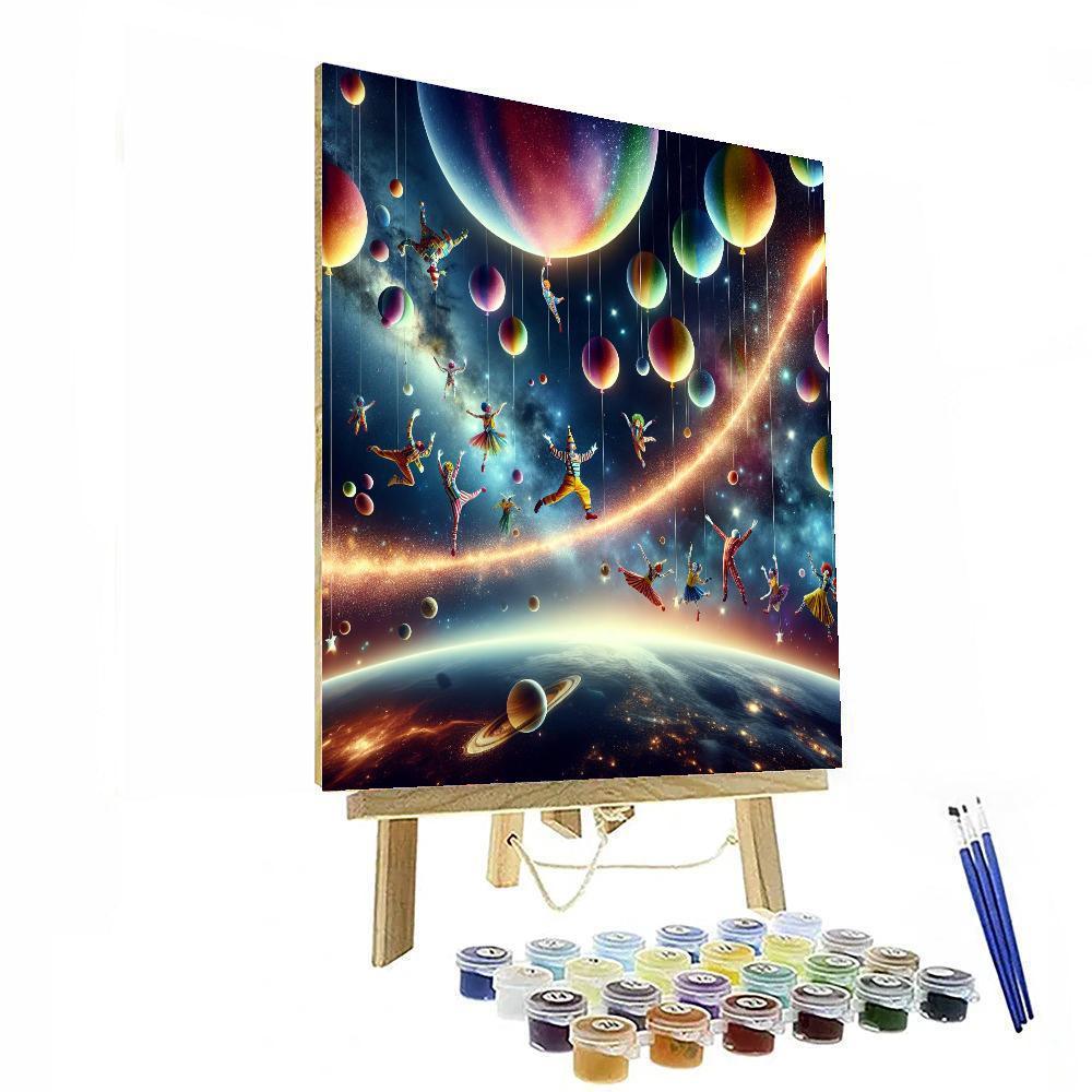 Cosmic Circus For Little Stars Numbered Painting Kits