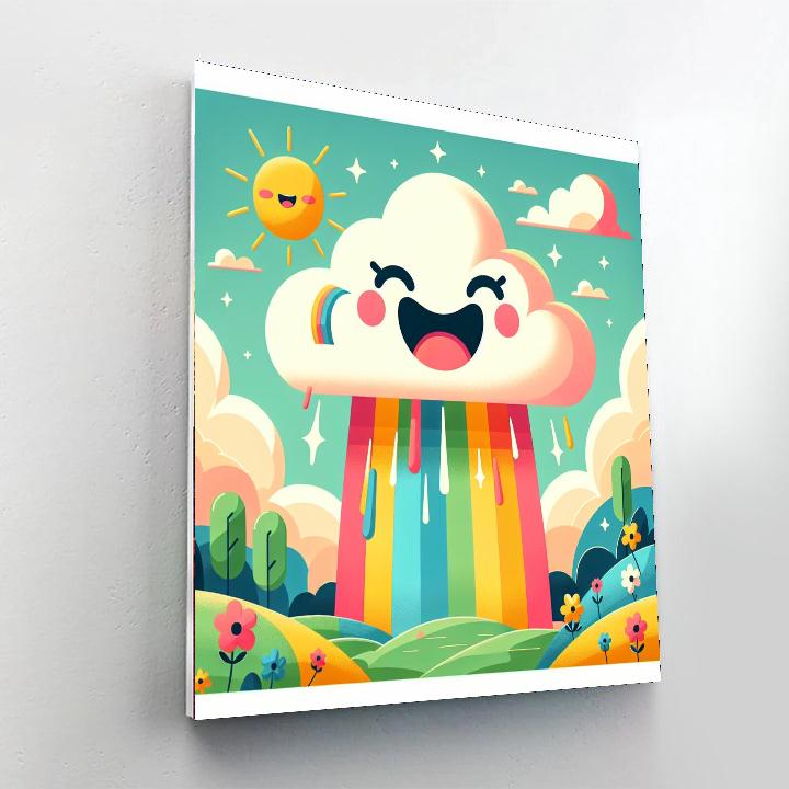 Giggling Cloud Numbered Painting Kits