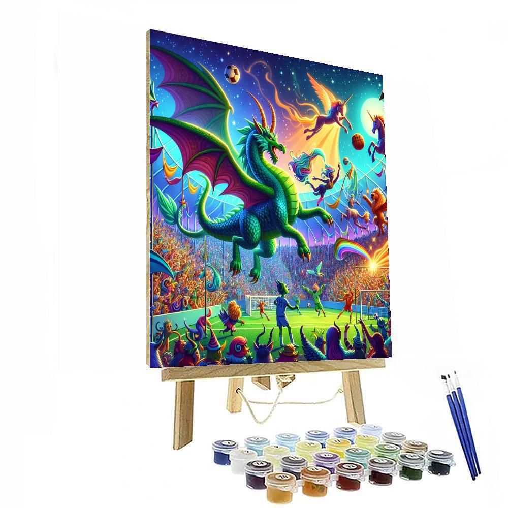 Fantasy Sports Arena Paint By Numbers