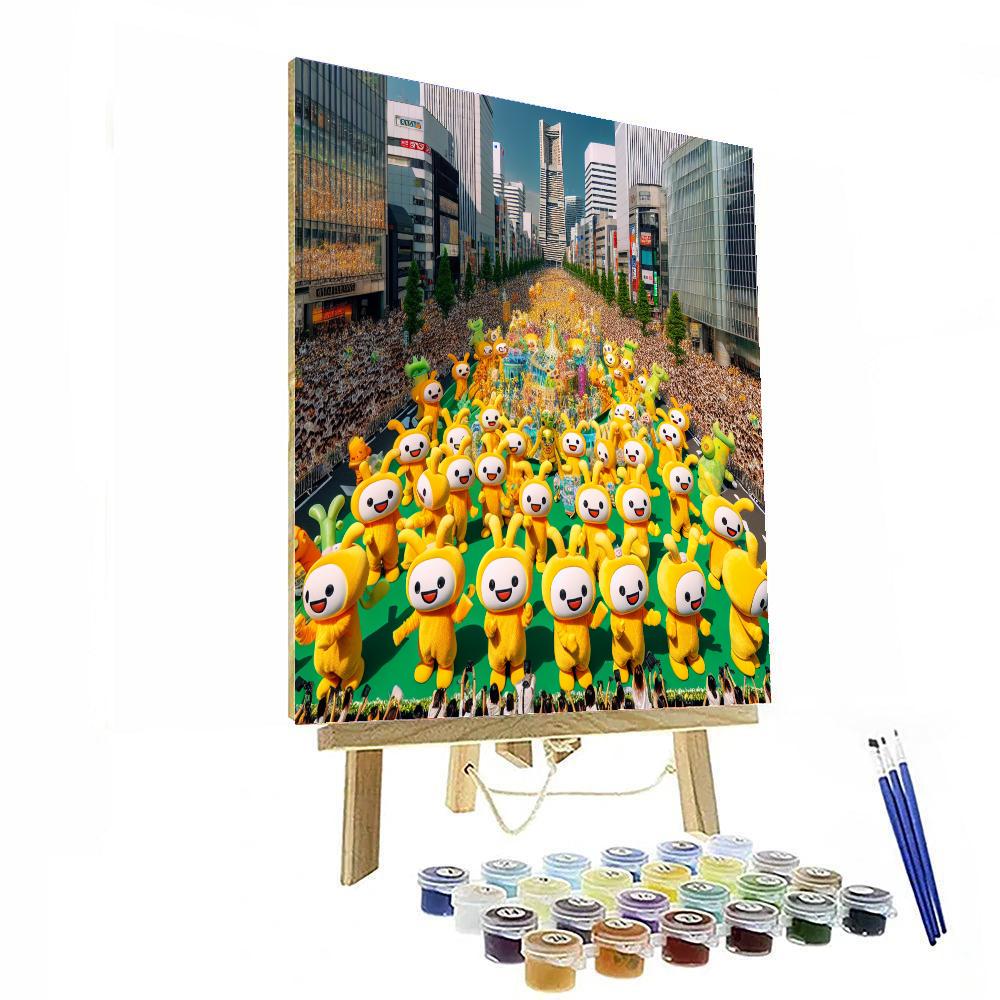 Pikachu Outbreak - Yokohama Paint By Numbers Kits