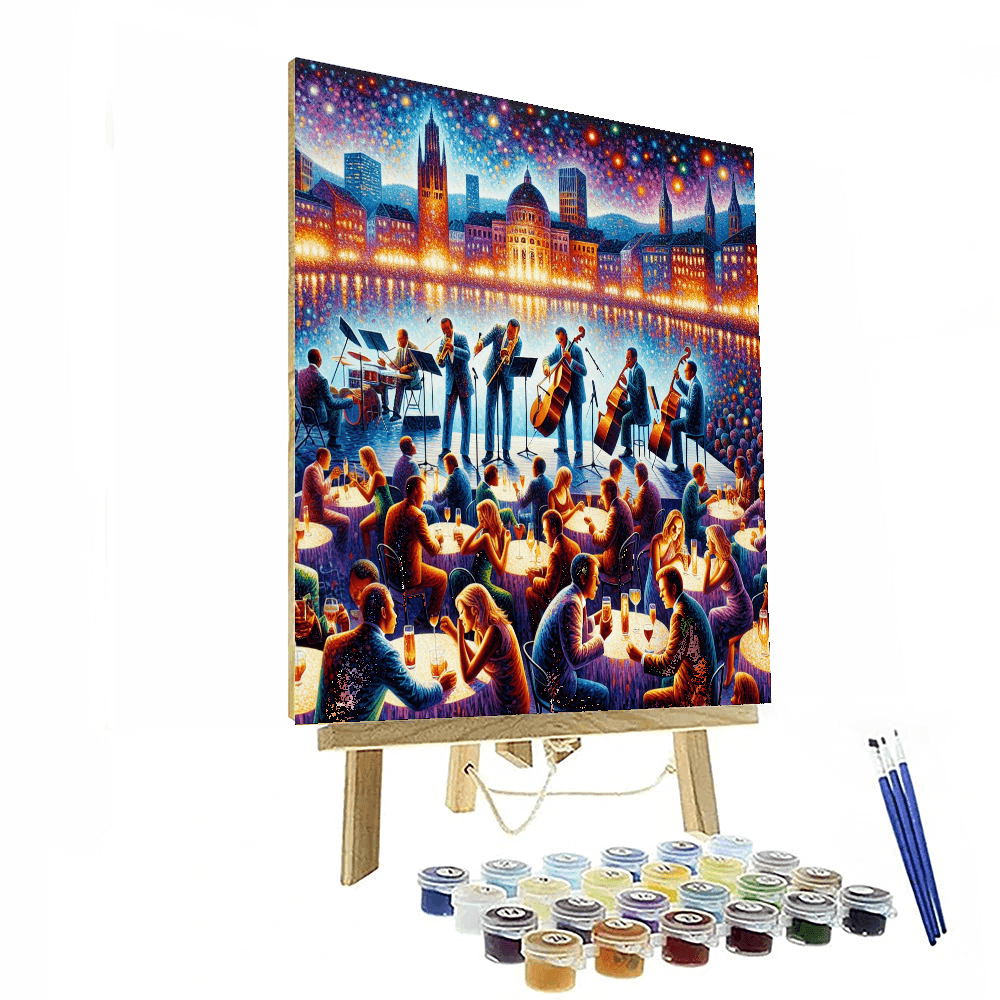 Oslo Jazz Festival Paint By Color