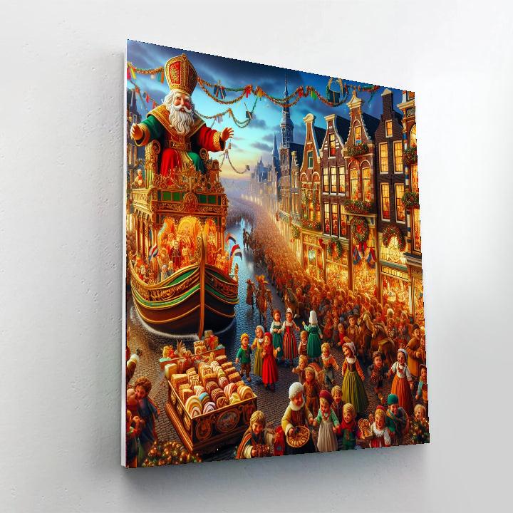 Feast Of St. Nicholas Numbered Painting Kits