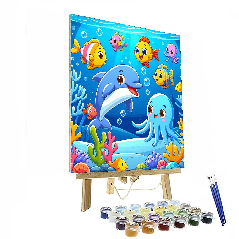 Mysterious Ocean World Numbered Painting Kits