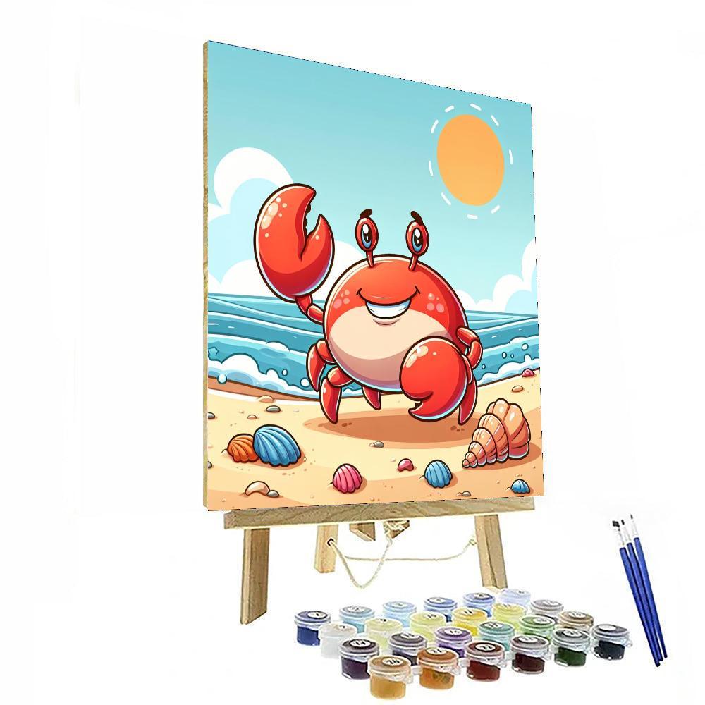 Jolly Crab Paint By Numbers Art