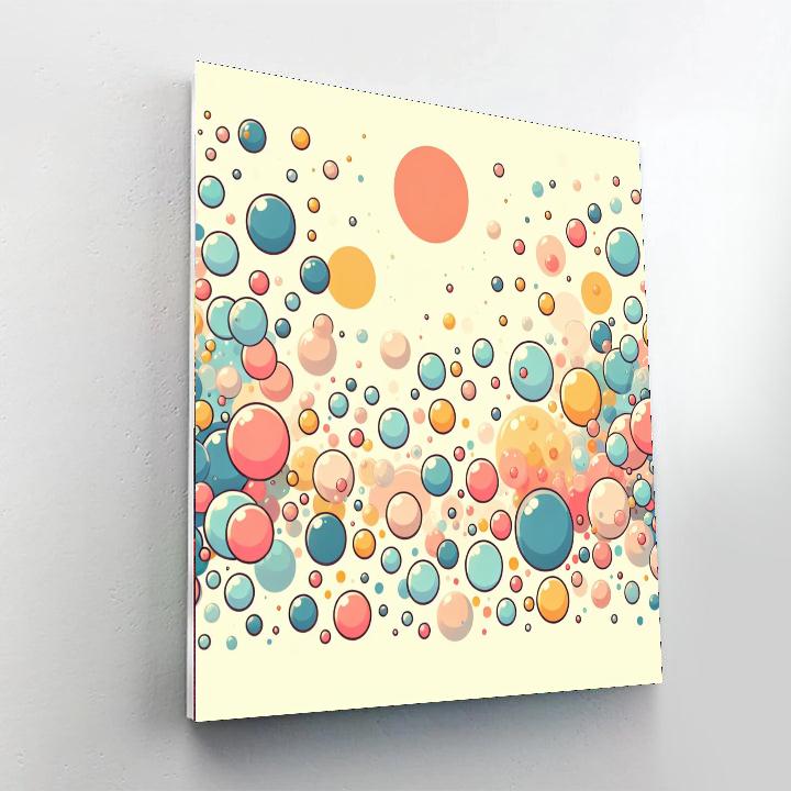 Bubble Blast Numbered Painting Kits