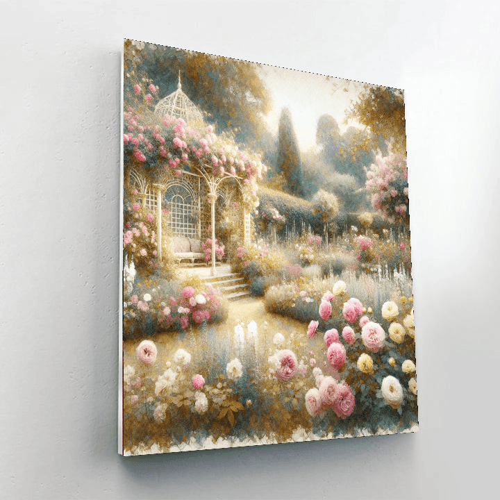 Vintage Garden Treasures Paint By Numbers