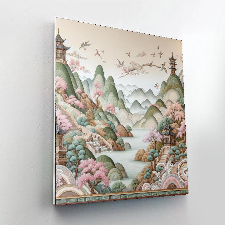 Ancient Eastern Harmony Paint By Number