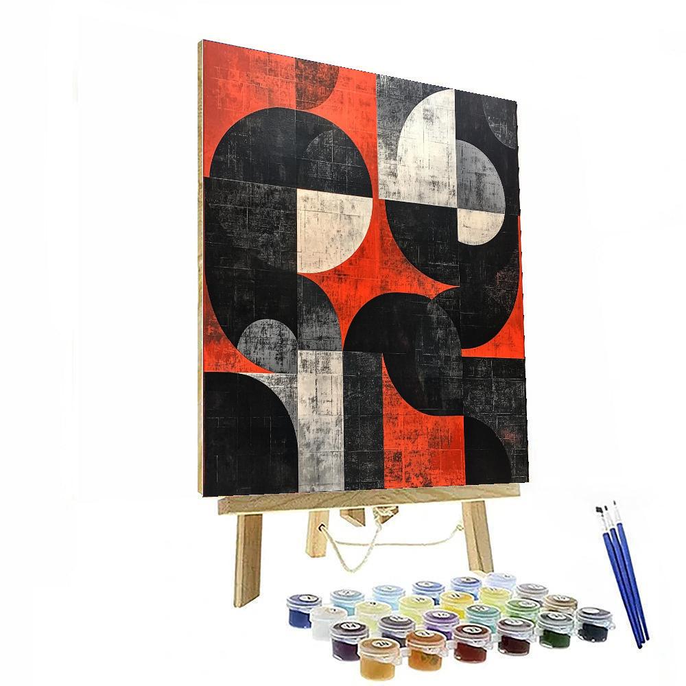 Banksy Inspired The Weight Of Silence  DIY Paint By Numbers