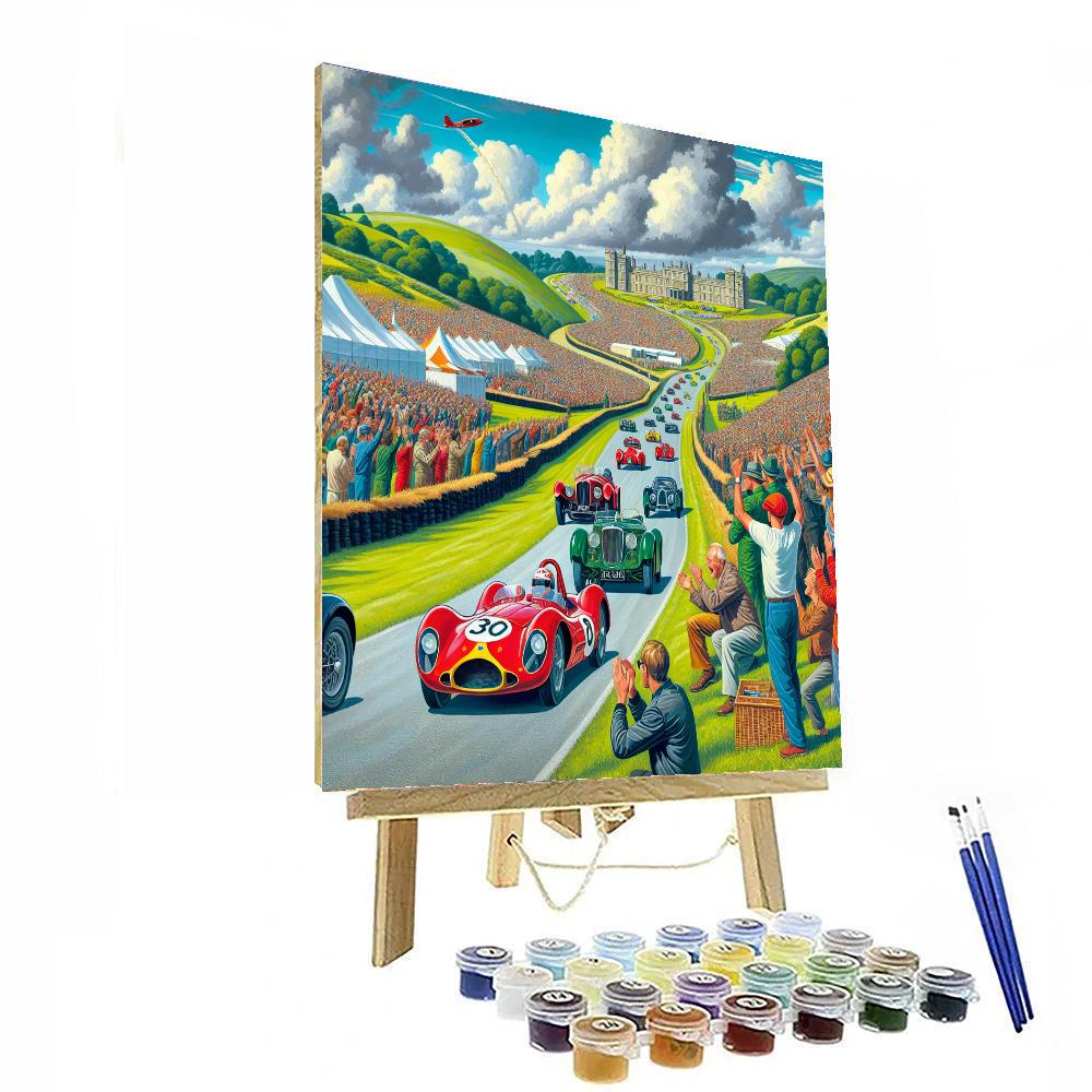 Festival Of Speed - Goodwood Paint By Numbers Kits