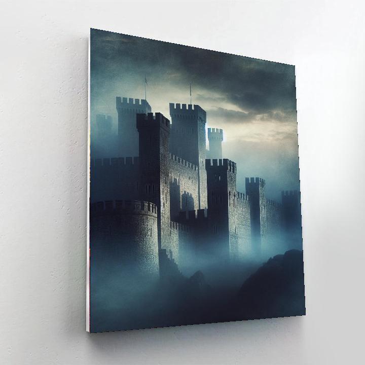 Fantasy Castle Keep Paint By Color