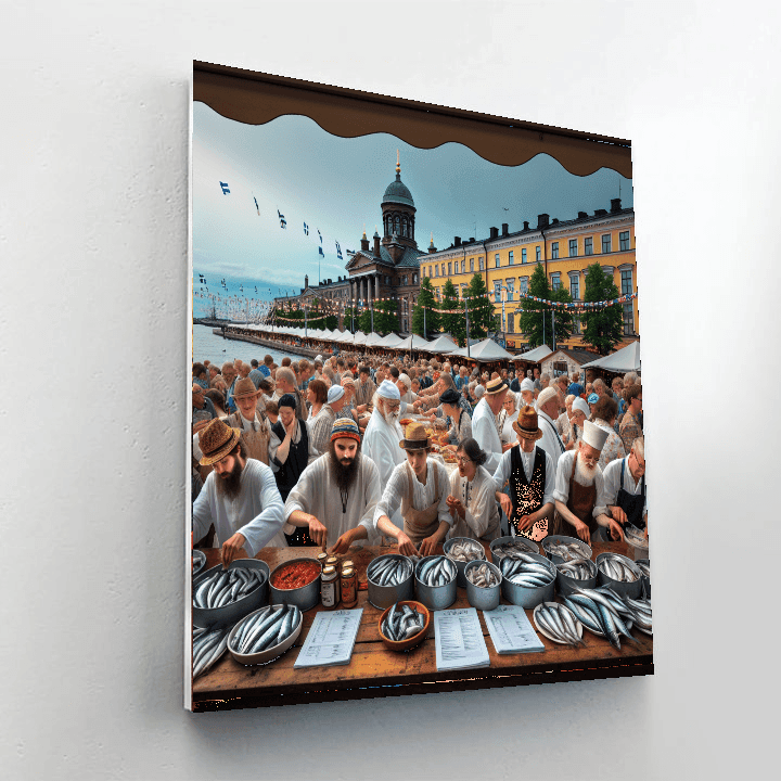 Helsinki Baltic Herring Fair - Helsinki, Finland Number Painting