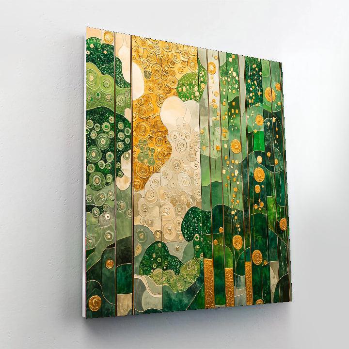 Gustav Klimt Inspired Timeless Patterns Of Life  DIY Paint By Numbers