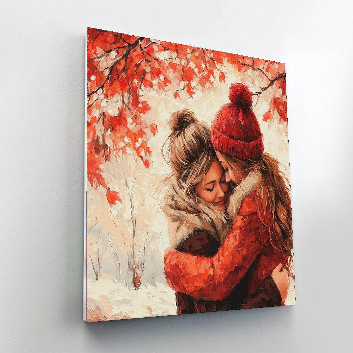 Love Across The Miles Painting By Numbers Kit