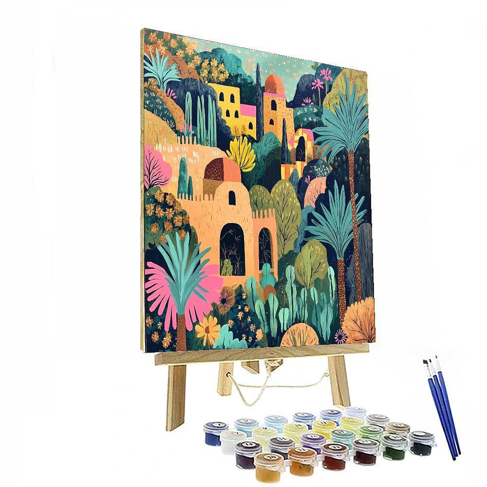 Frida Kahlo Inspired The Spirit Of The Ancestral Landscape  Paint By Numbers Art