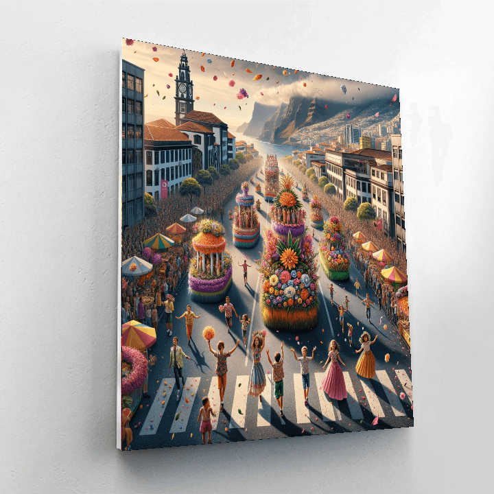 Festa Da Flor - Portugal Paint By Color