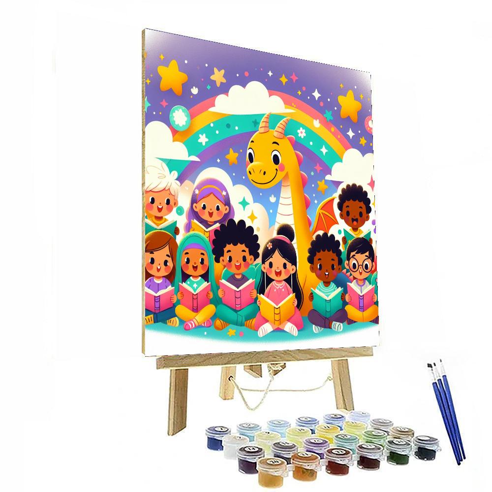 Dragon Tales DIY Paint By Numbers