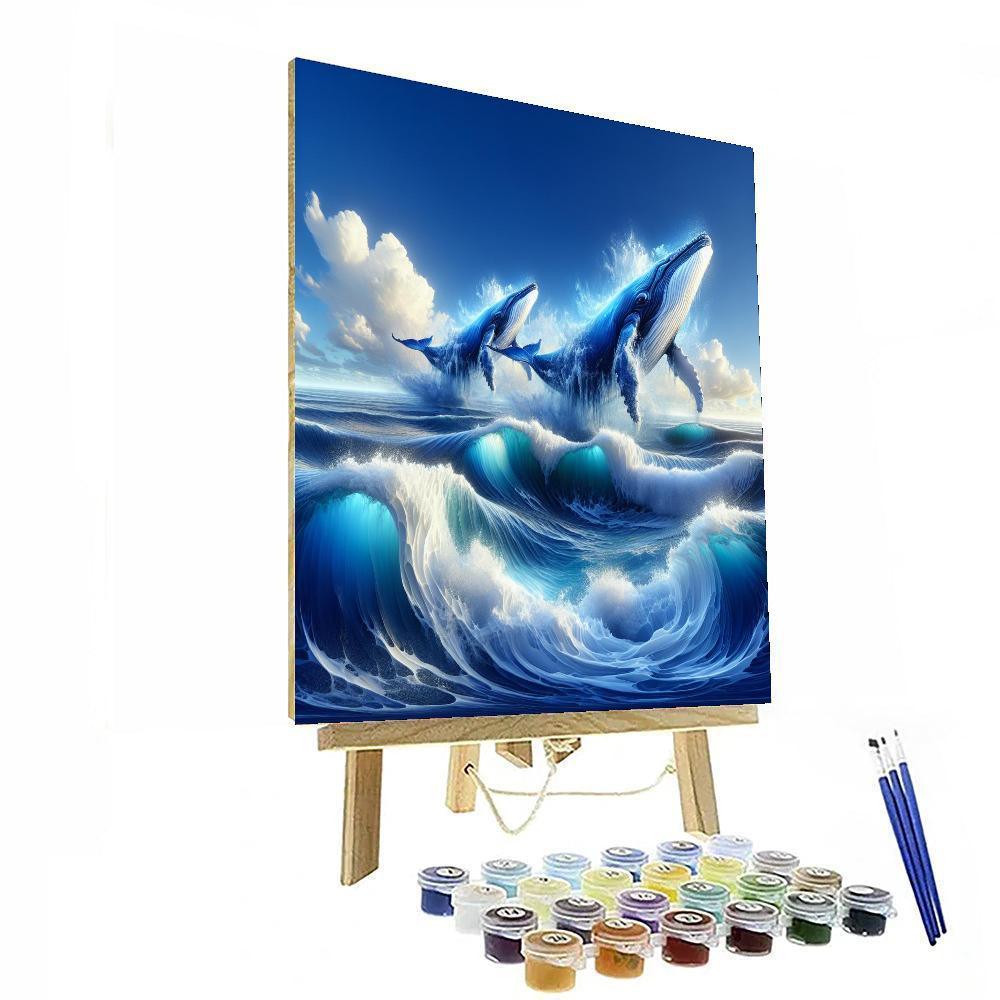 Whale Tale Wonders Numbered Painting Kits