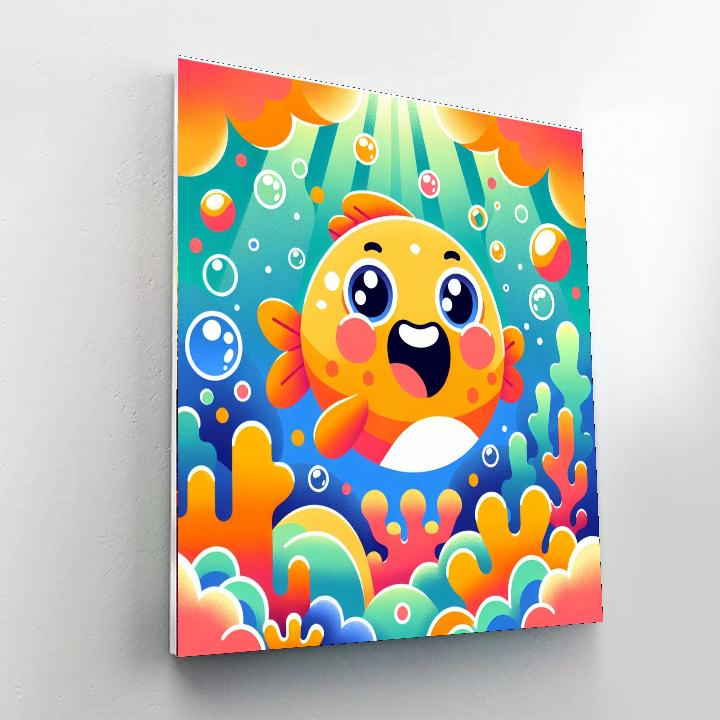 Giggly Fish Paint By Numbers Kits