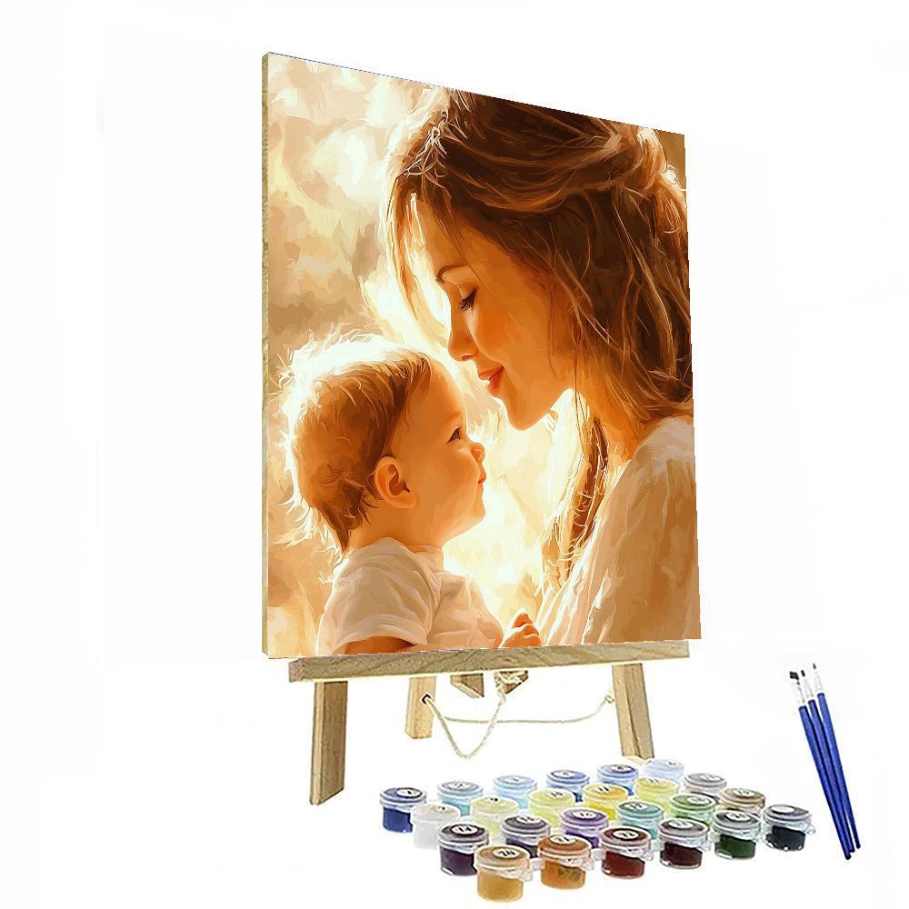 The Loving Gaze Paint By Number