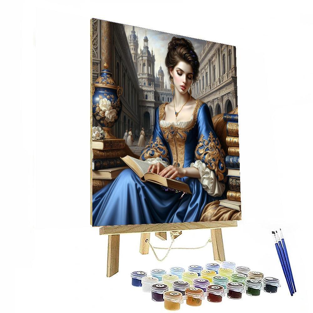 Belle's Bookish Haven Painting Number Kit