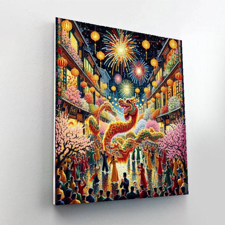 Tết Festival - Ho Chi Minh City, Vietnam Paint By Numbers