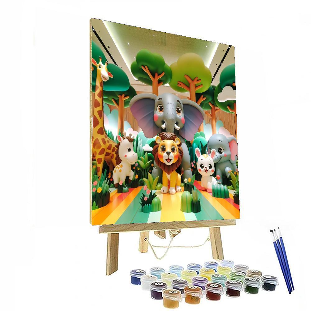 Animal Kingdom Dreams Numbered Painting Kits