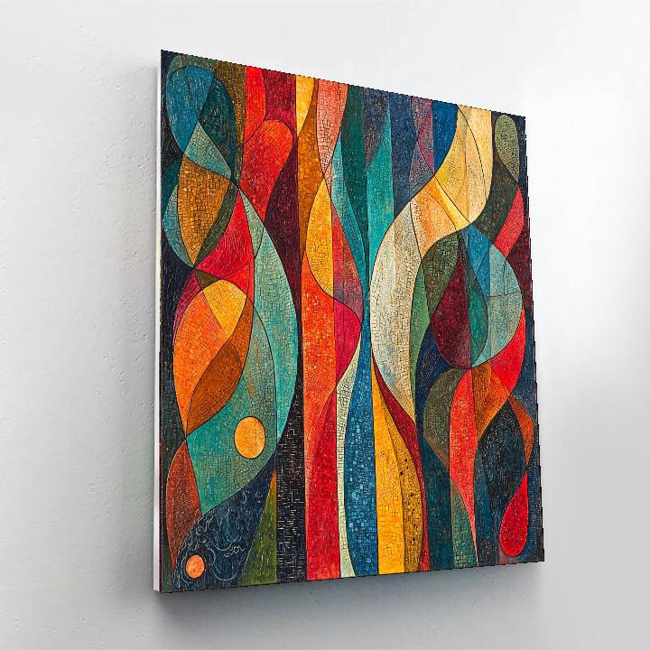 Paul Klee Inspired Dreamscapes Of Infinity  Numbered Painting Kits