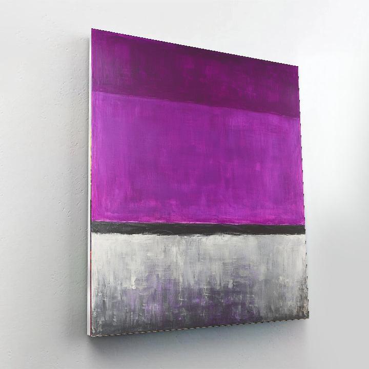 Mark Rothko Inspired Melancholy Elegance  Painting Number Kit