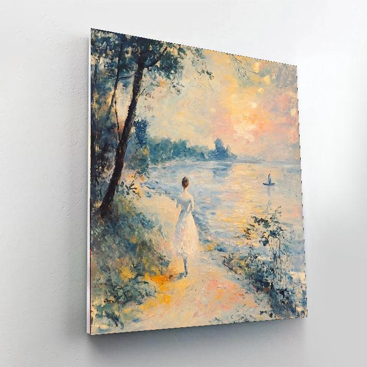 Edgar Degas Inspired Ethereal Dance Of Light  DIY Paint By Numbers