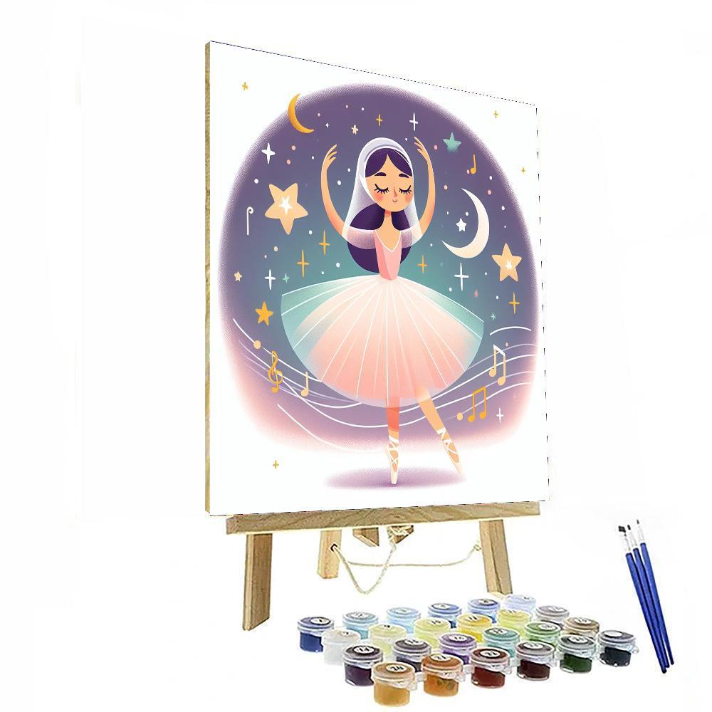 Ballet Ballerina Paint By Number