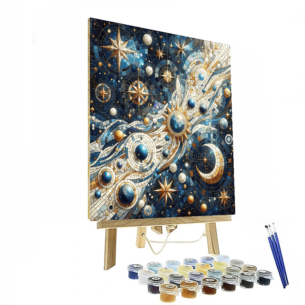 Celestial Dreams Mosaic - DIY Painting By Numbers Kit – Artistry Rack