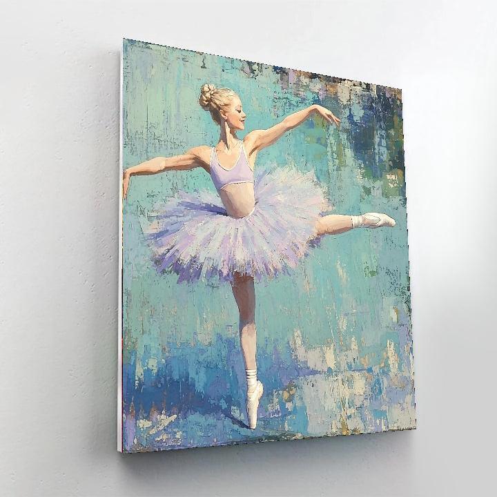 Edgar Degas Inspired Ethereal Dance  Paint By Numbers Art