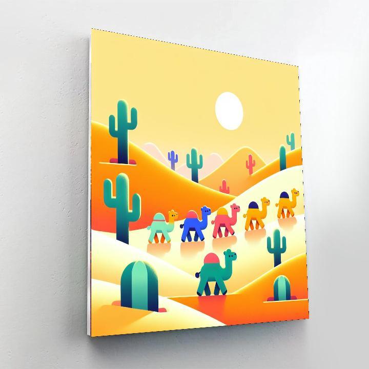 Desert Dunes Discovery Numbered Painting Kits