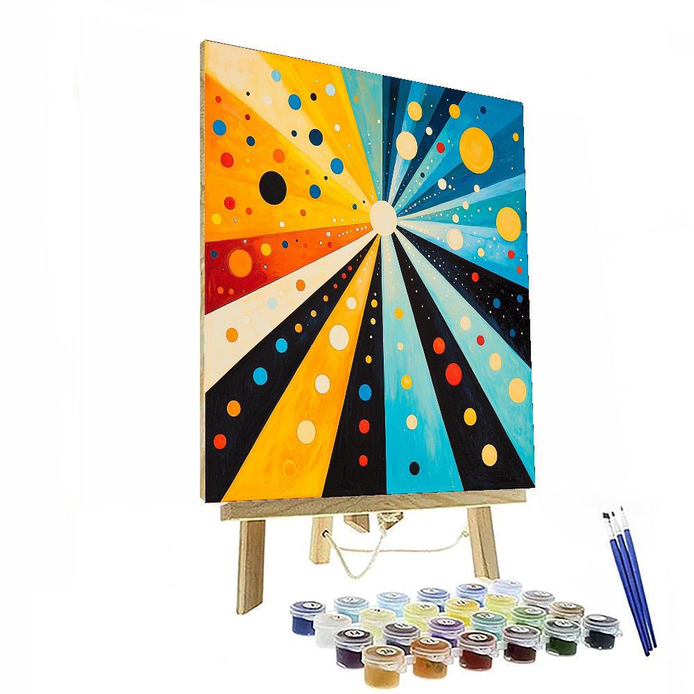 Joan Miró Inspired The Colorful Cosmos  Paint By Numbers Art